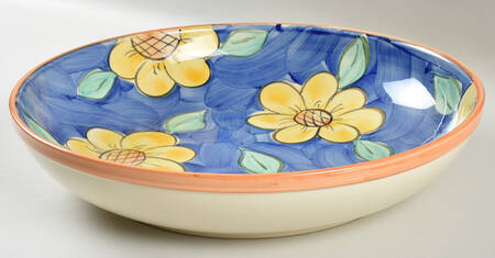 Sunflowers 12" Pasta Serving Bowl