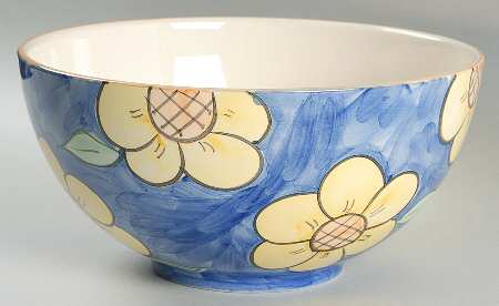 Sunflowers 9" Salad Serving Bowl