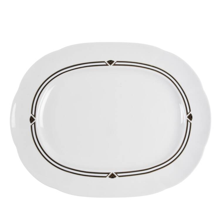 Torrington 15" Oval Serving Platter by Block