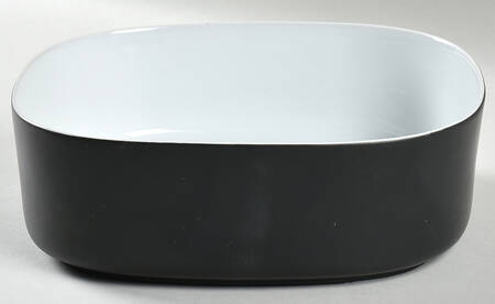 Transition Black 7" Square Vegetable Bowl