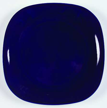 Transition Cobalt Blue Salad Plate