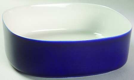 Transition Cobalt Blue 8" Square Vegetable Bowl