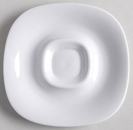 Transition White Saucer