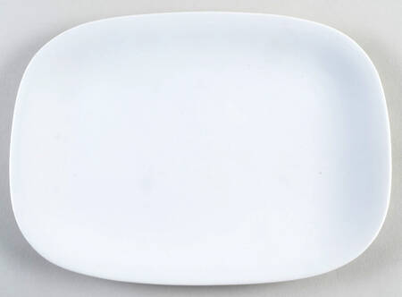 Transition White 12" Oval Serving Platter