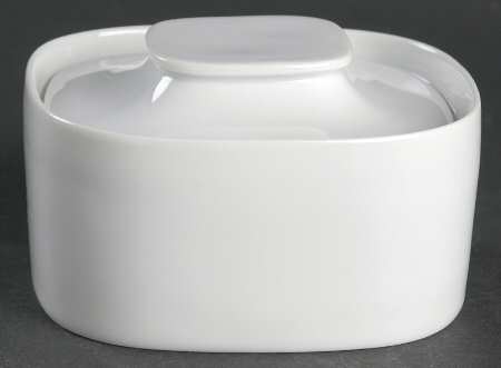 Transition White Mini Sugar Bowl & Lid