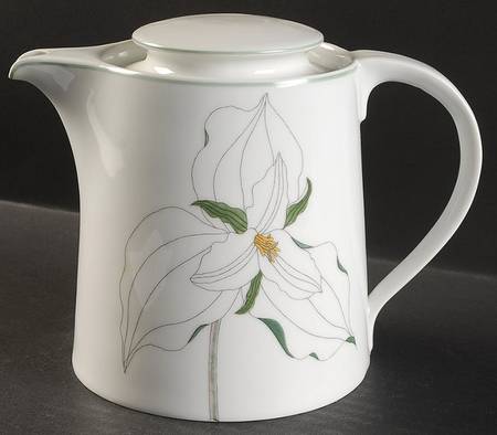 Trillium Teapot & Lid