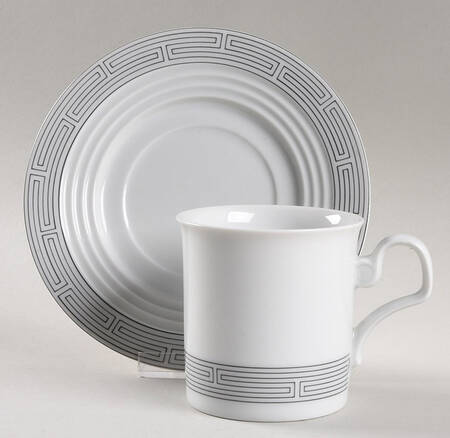 Ulysses Flat Cup & Saucer Set