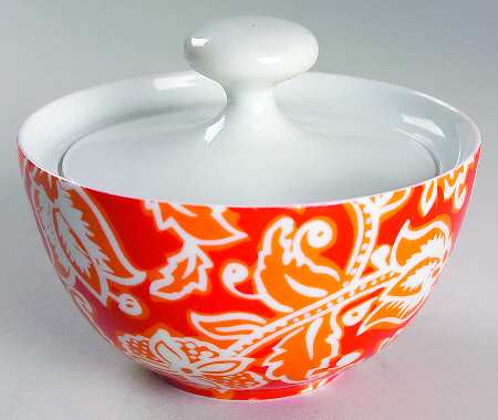 Valencia Sugar Bowl & Lid