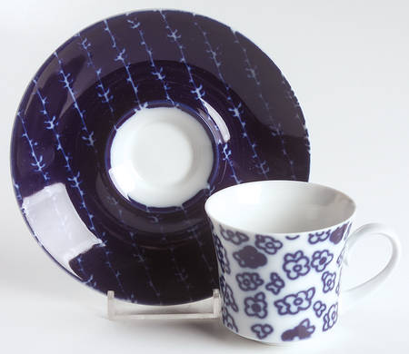 Variance Flat Demitasse Cup & Saucer Set