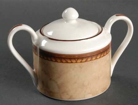Vintage Pearl Sugar Bowl & Lid
