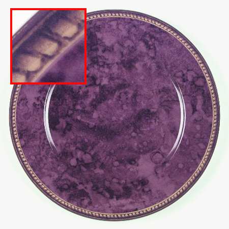 Vintage Rose Quartz 12" Chop Plate (Round Platter)