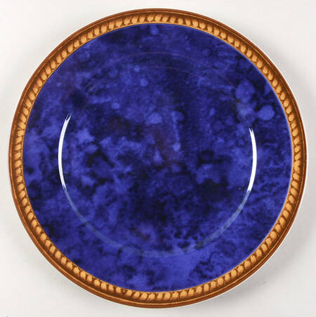 Vintage Sapphire Salad/Dessert Plate