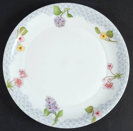 Water Garden Salad Plate