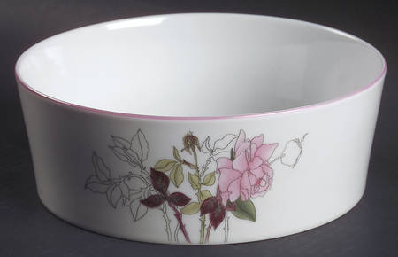 Western Rose 7" Round Vegetable Bowl