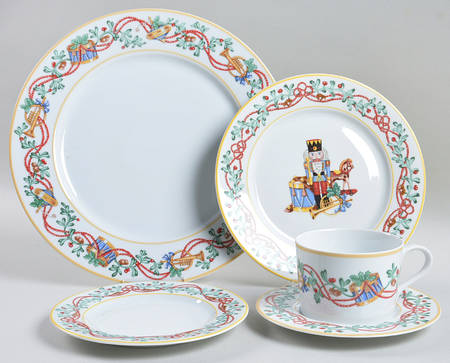 Whimsy Christmas 5 Piece Place Setting