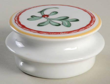 Whimsy Christmas Lid for Coffee Pot