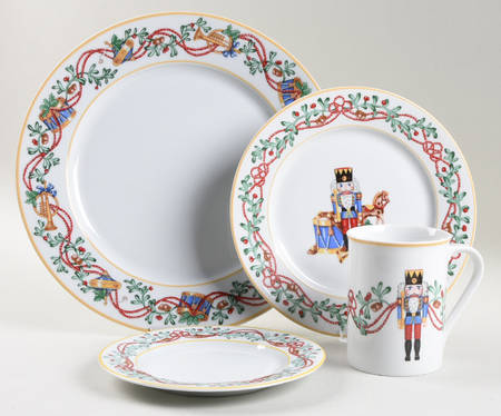 Whimsy Christmas 4 Piece Place Setting