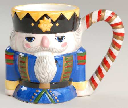 Whimsy Christmas Figural Tankard