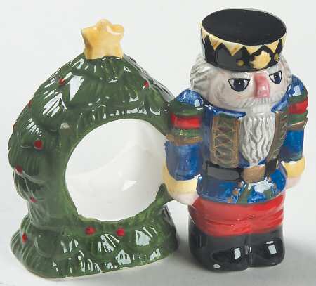 Whimsy Christmas Figural Napkin Ring