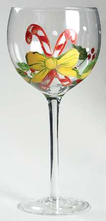 Whimsy Christmas 14 Oz Glassware Goblet