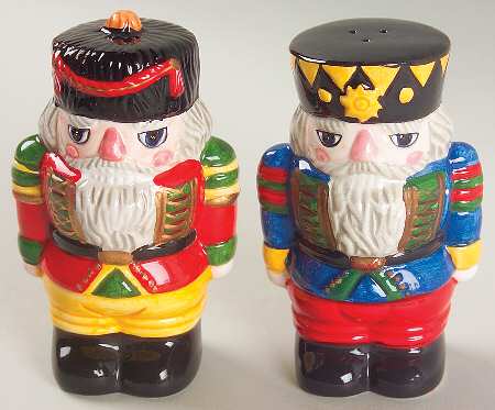Whimsy Christmas Figural Salt & Pepper Set