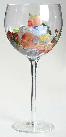 Whimsy Christmas 14 Oz Glassware Goblet