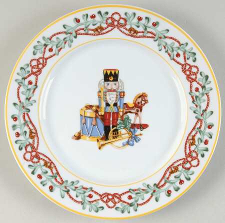 Whimsy Christmas Salad Plate