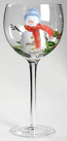 Whimsy Christmas 14 Oz Glassware Goblet