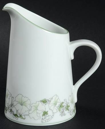 White Petunias Creamer
