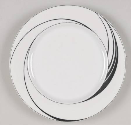 White Pearl Bread & Butter Plate