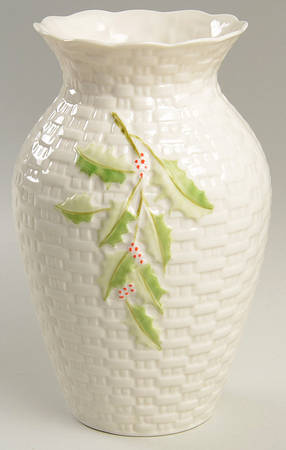 Enchanted Holly 8" Vase