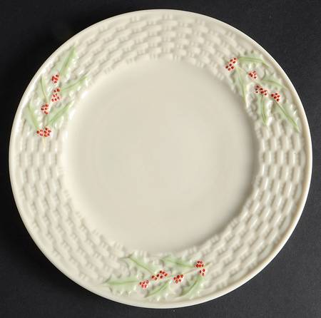 Enchanted Holly Salad Plate