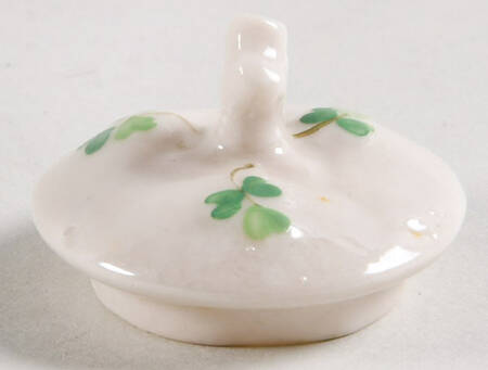 Harp Shamrock Lid for Mini Sugar Bowl