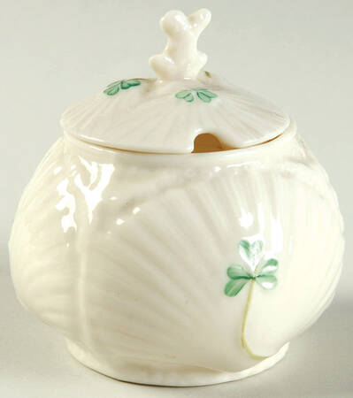 Harp Shamrock Mustard Jar & Lid