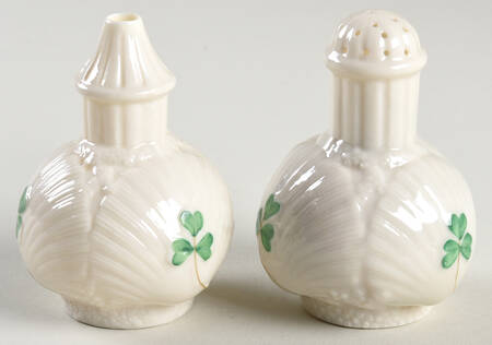 Harp Shamrock Salt & Pepper Set