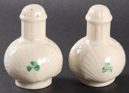 Harp Shamrock Salt & Pepper Set