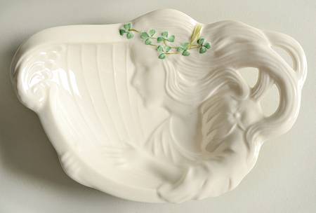 Harp Shamrock Butter Tray