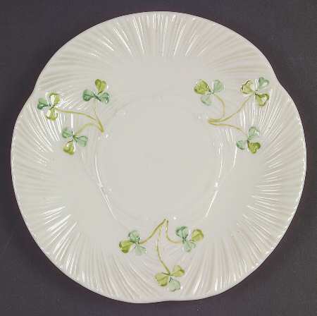 Harp Shamrock Dessert/Pie Plate