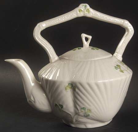 Harp Shamrock Mini Teapot & Lid