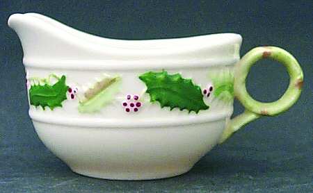 Holly Painted Creamer