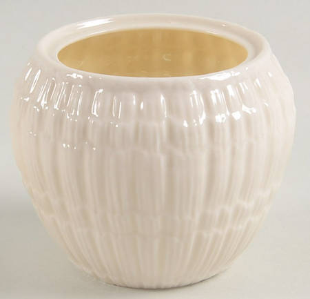 Limpet White (No Trim, Smooth) Sugar Bowl No Lid