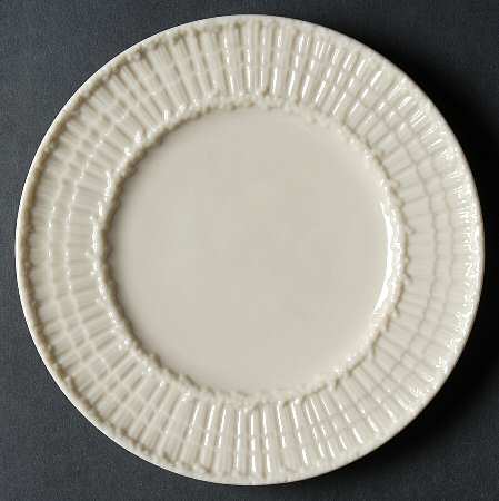 Limpet White (No Trim, Smooth) Dessert/Pie Plate