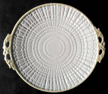 Limpet Yellow Handled Cake Plate
