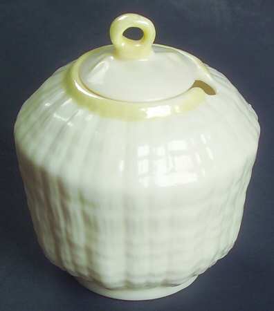Tridacna Yellow (No Trim) Mustard Jar & Lid