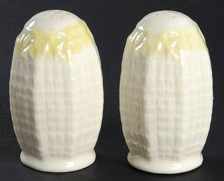 Tridacna Yellow (No Trim) Salt & Pepper Set