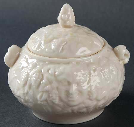 Mask (Irish) (No Lustre Accent) Mini Sugar Bowl & Lid