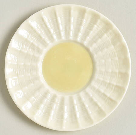Neptune Yellow Saucer for Demitasse Cup