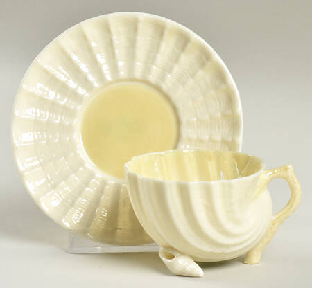 Neptune Yellow Demitasse Cup & Saucer Set