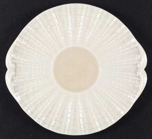 Neptune Yellow Handled Cake Plate