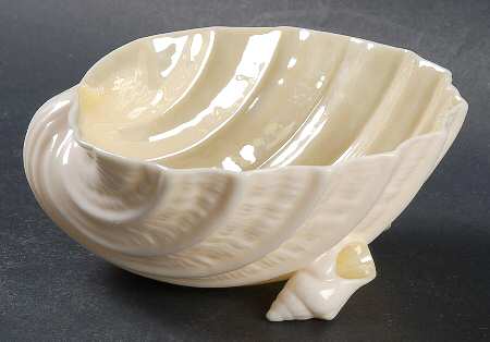 Neptune Yellow 4" Shell Shaped Bowl